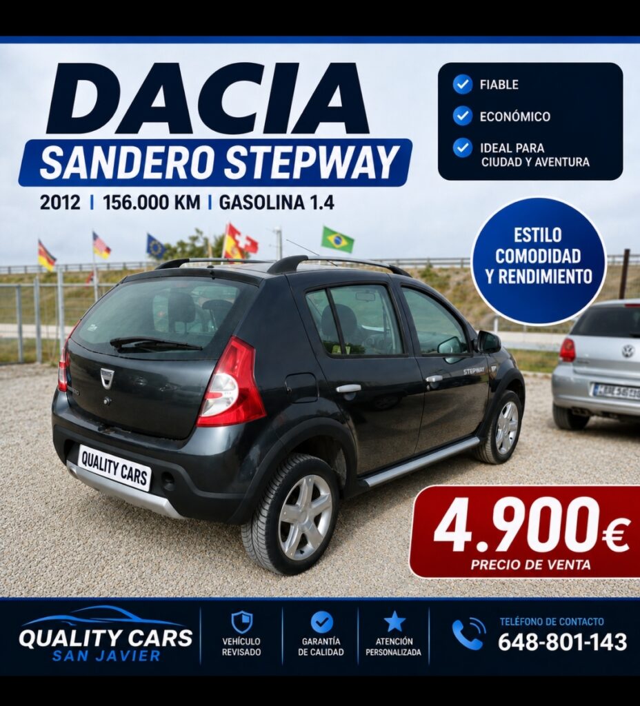 Dacia Sandero stepway 2012